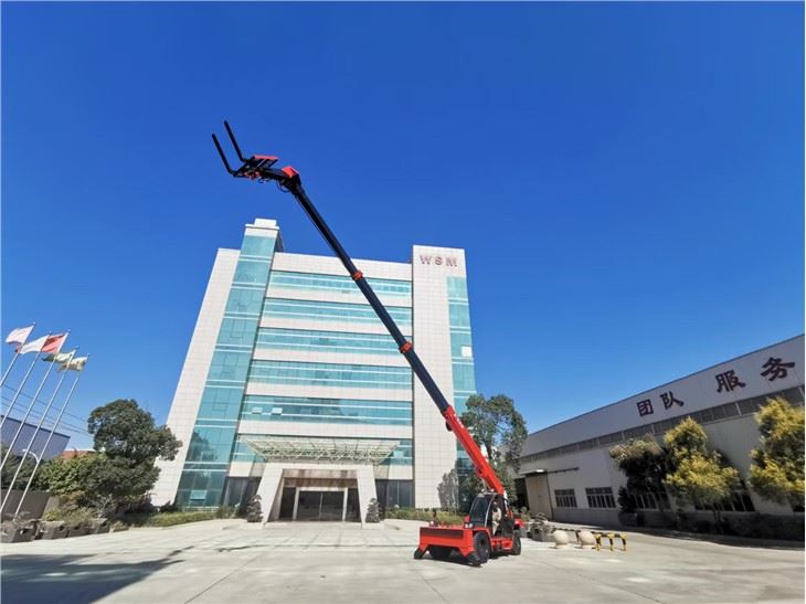 Boom Lift Truck With Telescopic Function