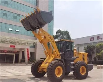 Can a small wheel loader be used for road construction?